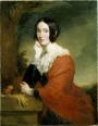 Lady Marian Alford, 1817-1888, painted by Sir Francis Grant in 1841. On display at Belton House, Lincolnshire.