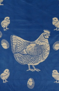 Vlisco cotton cloth from Helmond, the Netherlands, produced for the West African market.