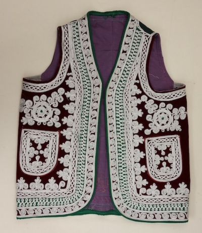 Waistcoat for an Hazara man from Afghanistan, 2007.