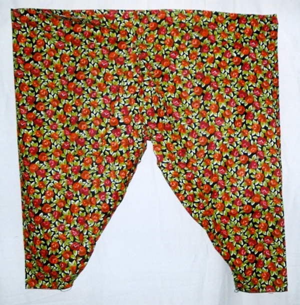 Pair of women's trousers, late 20th centuiry,  Kurdistan, Iran.