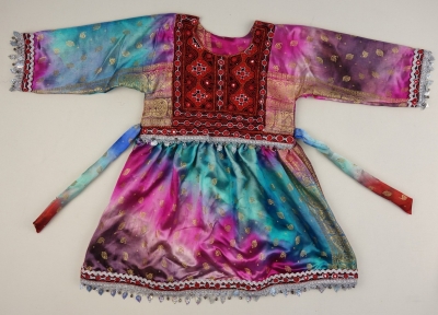 Girl's dress from Kabul, Afghanistan, early 21st century.