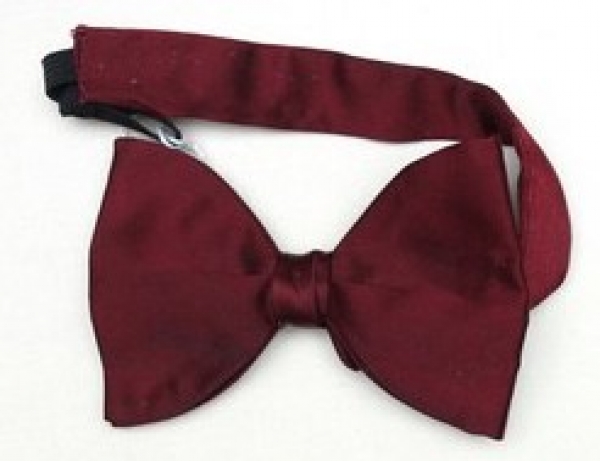 Bow tie that was worn at the wedding of Shelley Anderson to Francoise Pottier in Alkmaar, NL in April 2016. The bow tie was made in England, but purchased in a shop in the USA.