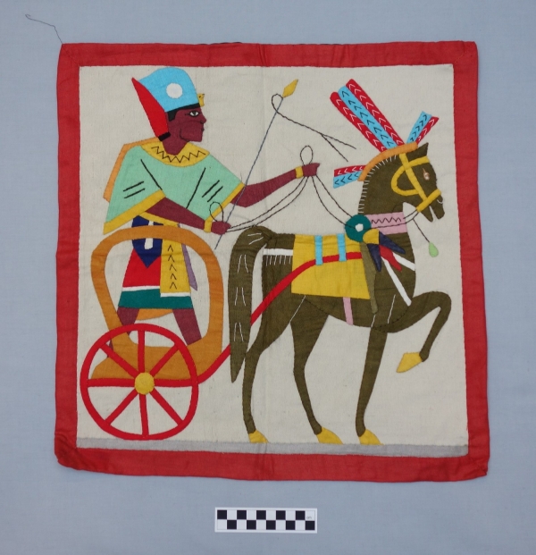 Appliqué panel from the Street of the Tentmakers, Cairo, Egypt, 2013.