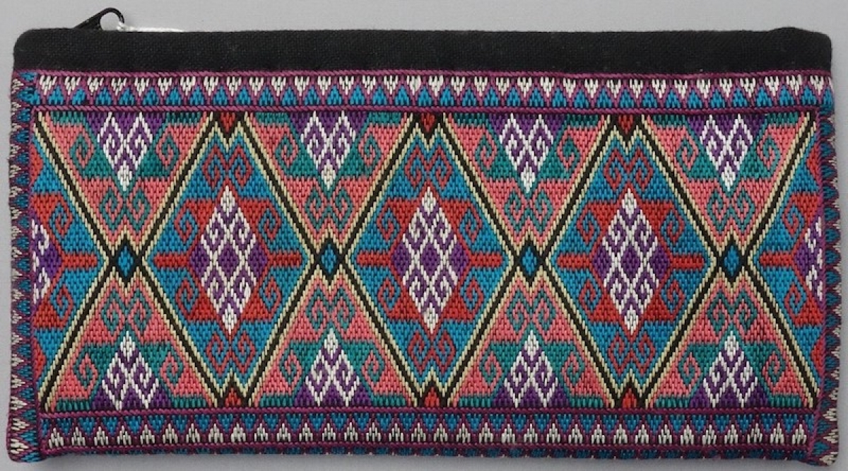 An embroidered Hazara-style woman's bag, Afghanistan, early twenty-first century.