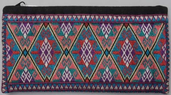 An embroidered Hazara-style woman&#039;s bag, Afghanistan, early twenty-first century.