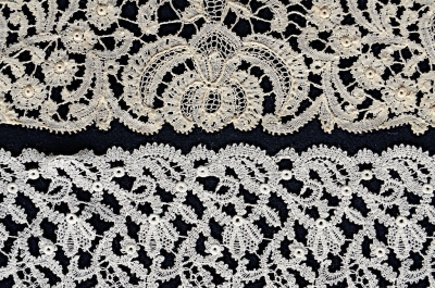 4. Two pieces of airy lace