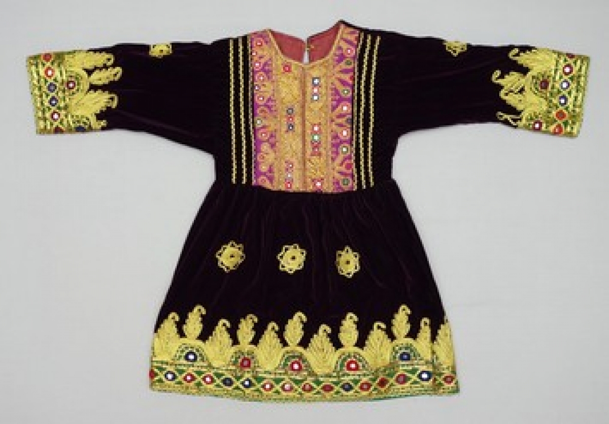 Dress for a Pashtun girl, Afghanistan, early 21st century.