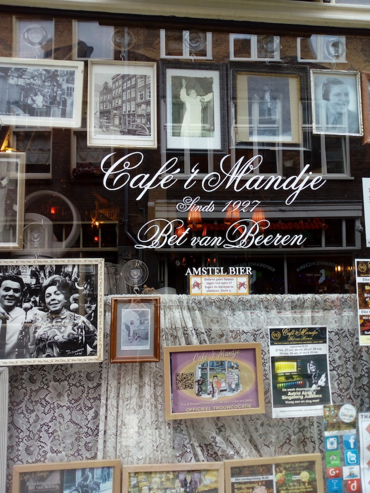 Caf&eacute; &lsquo;t Mandje, Amsterdam, 2019. Photo: S. Anderson