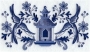 Modern example of Delft embroidery.