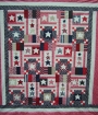 Pattern for a Home of the Brave quilt.