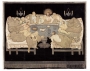 Altar dossal, early 17th century, England, presumably embroidered by Edmund Harrison.