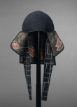 Fireman's hood from Japan, late 19th - early 20th century.