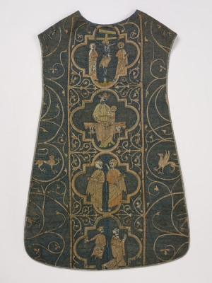 The Clare chasuble, England, late 13th century.