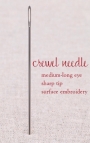 Crewel needle.
