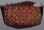 Embroidered yurt bag from the Uzbeks in Afghanistan, mid-20th century.