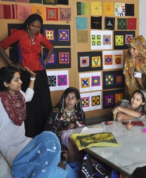 The Kala Raksha Vidhyalaya. An institution of design for traditional artisans.