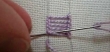 The ladder stitch