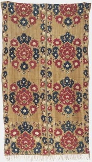 Moroccan door curtain, 150 x 85 cm, first half 20th century.