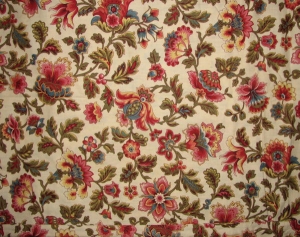 Piece of late 19th or early 20th century printed cretonne.