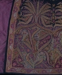 Detail of the Kashmir embroidery of a cloak, late 19th century.