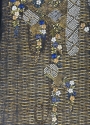 Decorated fragment of a kimono, c. 1600, Japan.