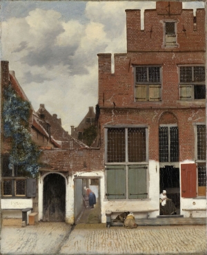 Het Straatje van Vermeer, by Johannes Vermeer, c. 1656.