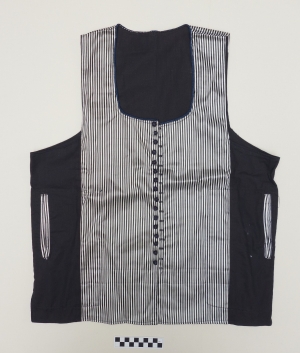 Waistcoat from Egypt with a front made of atlas cloth.