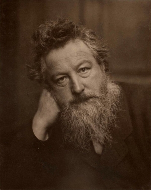 William Morris, 1834-1896.