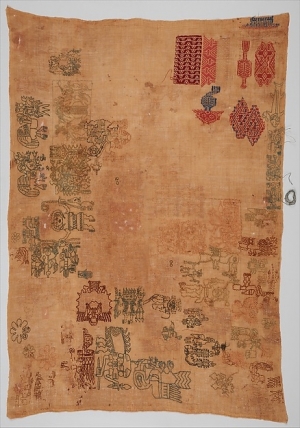 Nasca Sample, Peru,  2nd century BC.