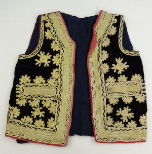 Decorated waistcoat from Afghanistan, 1970s.