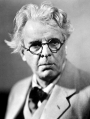 Photograph of William Butler Yeats, 1865-1939.