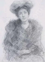 Elizabeth Corbet (&#039;Lolly&#039;) Yeats, by John Butler Yeats.