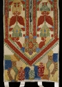 Embroidered bed tent door from the Dodekanesos, modern Greece, 18th century.