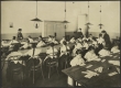 Photograph taken by Karl Karlovich Bulla, showing an embroidery lesson. Pre-Revolutionary Russia.