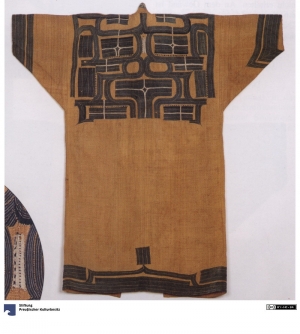 Bast fibre tunic, Hokkaido, Japan, second half 19th century.