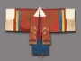 Bride&#039;s robe from Korea, 19th century. Silk and silk thread embroidery, and paper.