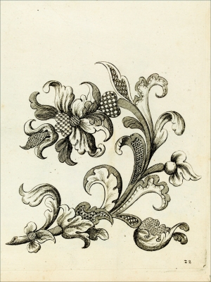 A design by Margaretha Helm (1659-1742).