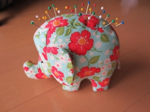 Modern pin cushion.