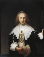 Agatha Bas, by Rembrandt van Rijn (1641). 