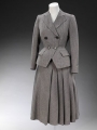 Women's suit made of worsted cloth. Britain, 1947