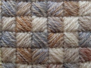 Example of a series of alternating Scotch stitches.