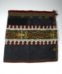 Embroidered bidang (woman&#039;s skirt) from Borneo, Indonesia, late 19th century.