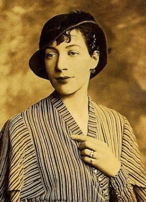 Doris Langley Moore, 1902-1989, photographed around 1935.