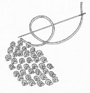 Sketch of a Peking knot.