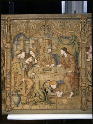 Fragment of the Antependium of Middelburg, or nu&eacute;, early 16th century, The Netherlands.