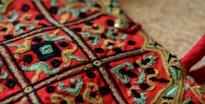 Example of Pakko embroidery, Northwest India.