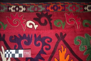 Example of suzani, Uzbekistan, mid-20th century.
