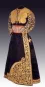 Gold thread embroidered garment from Tetouan, 19th century.