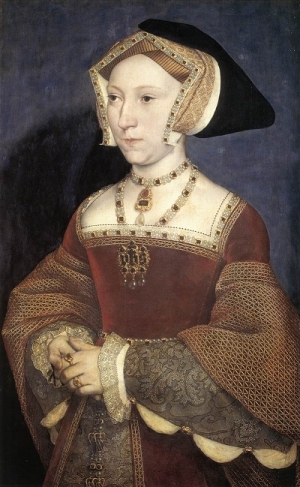 Portrait of Jane Seymour, 1536/7, by Hans Holbein the Younger (1497-1543).