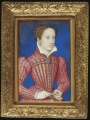 Miniature of Mary, Queen of Scots, by Francois Clouet.
